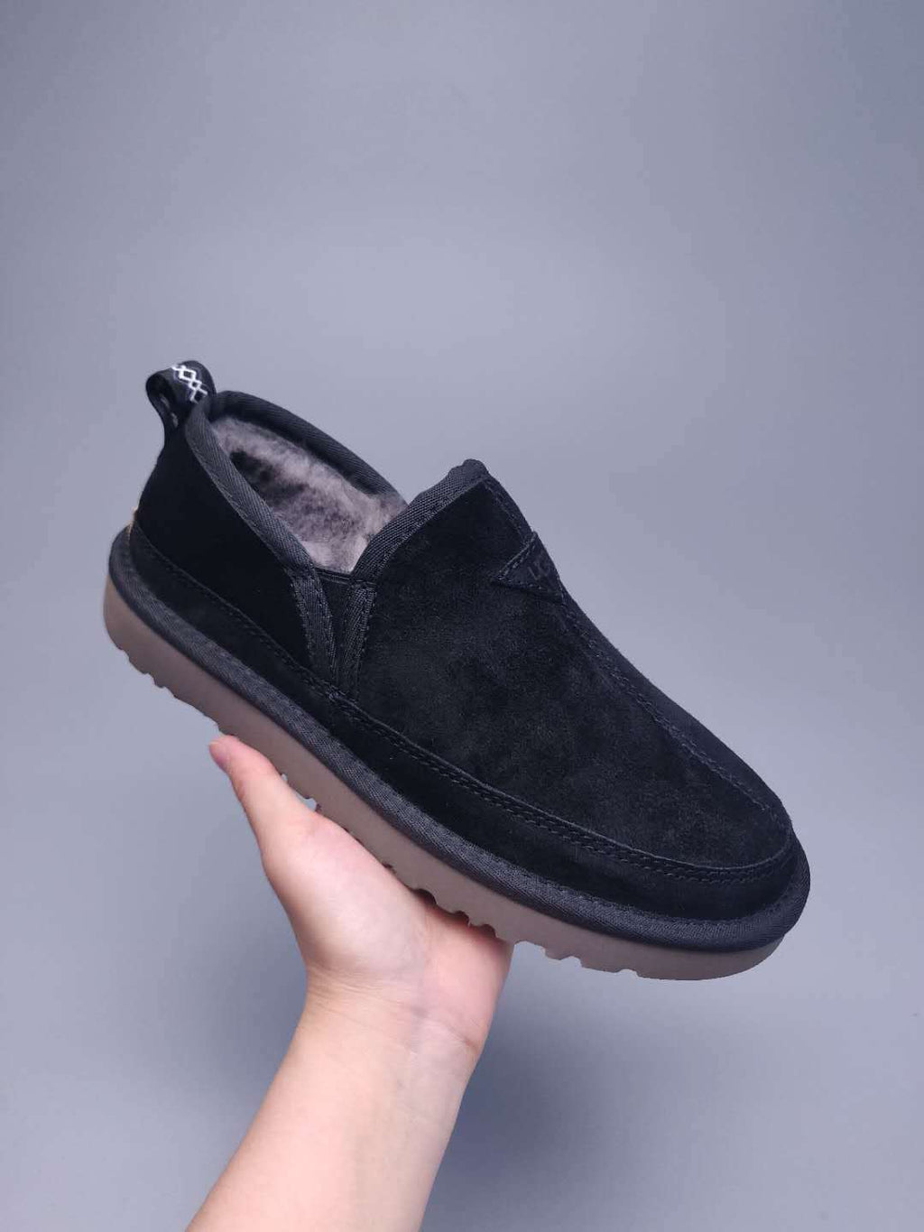 3455 Men’s Slip-On Low-Top Shoes – Black (In Stock)