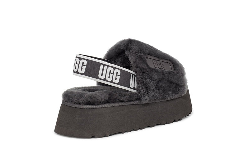 2258 Disco Fuzz Sandals – Gray (In Stock)