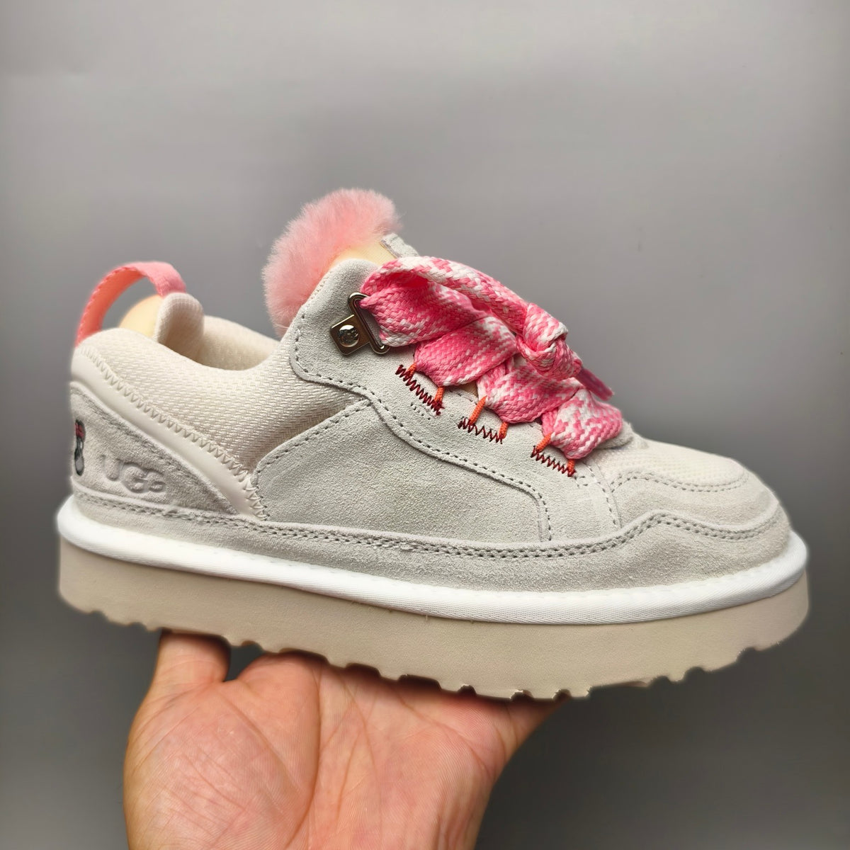 4032 2170 Couples Mesh Sport Casual Sneakers – White (In Stock)