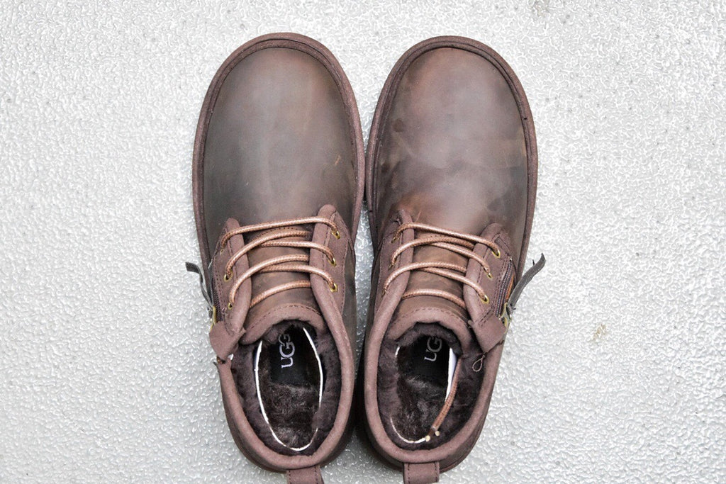 3883 Crazy Horse Leather Zipper Men’s Boots (New Arrival)
