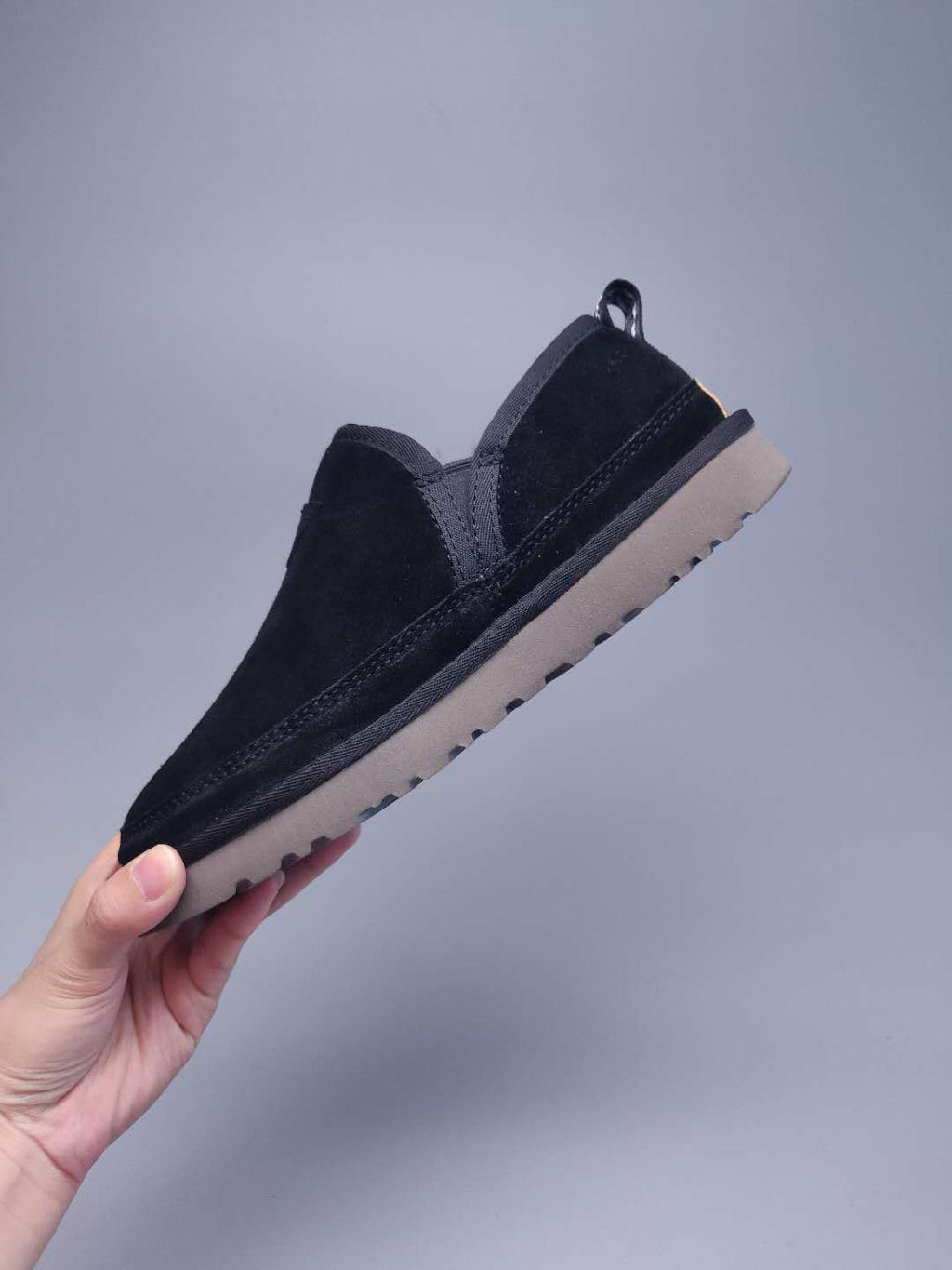 3455 Men’s Slip-On Low-Top Shoes – Black (In Stock)