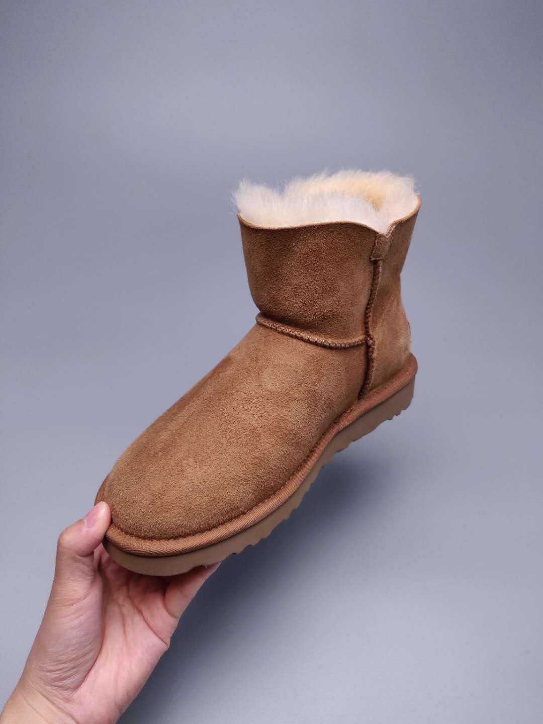 2481 Side Zip Ankle Boots – Chestnut (In Stock)