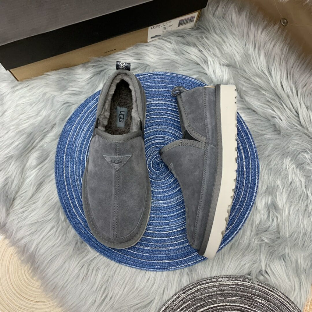 3455 Men’s Slip-On Low-Top Shoes – Gray (In Stock)
