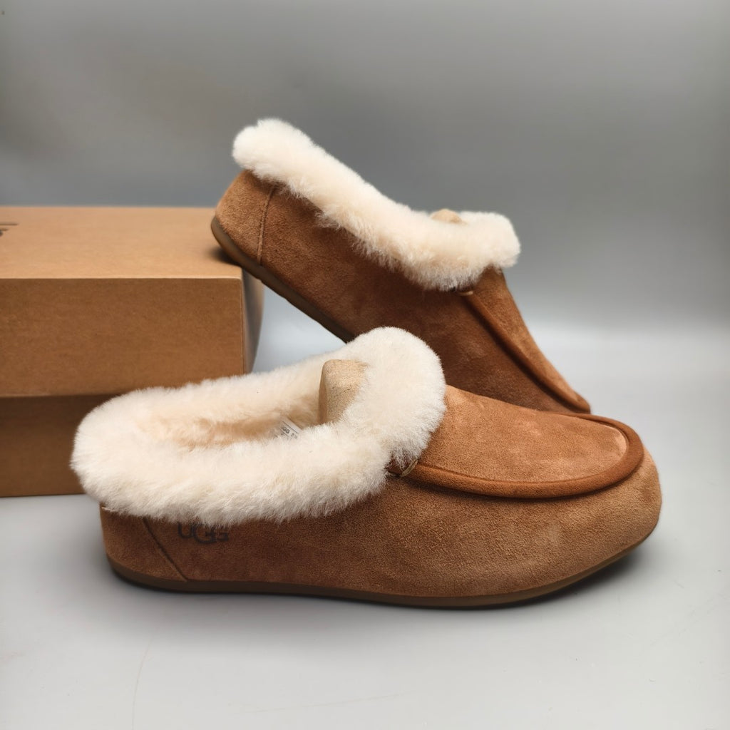 1391 Slip-On Casual Home Shoes – Chestnut (In Stock)