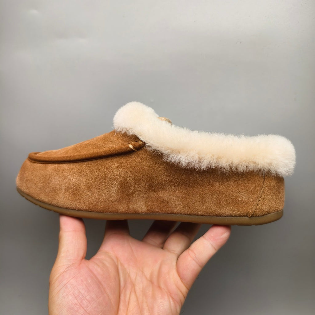 1391 Slip-On Casual Home Shoes – Chestnut (In Stock)