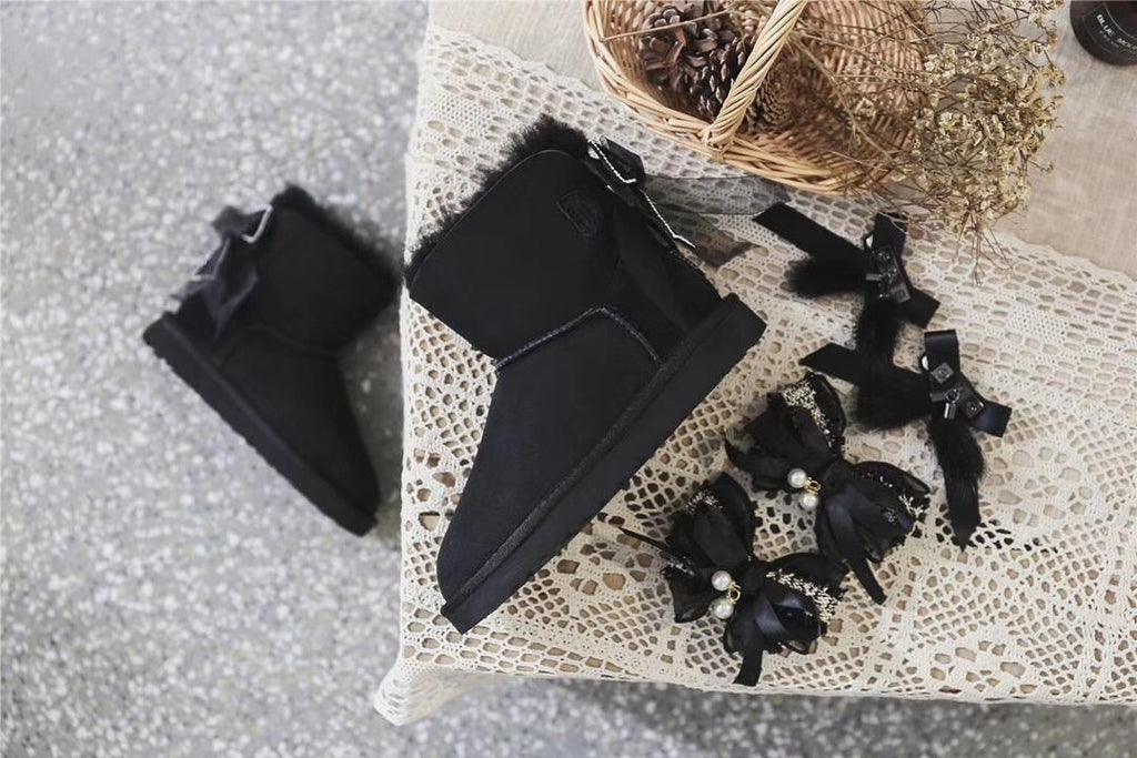 6503 3-in-1 Snow Boots – Classic Black (New Arrival)