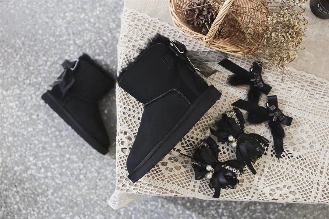 6503 3-in-1 Snow Boots – Classic Black (New Arrival)