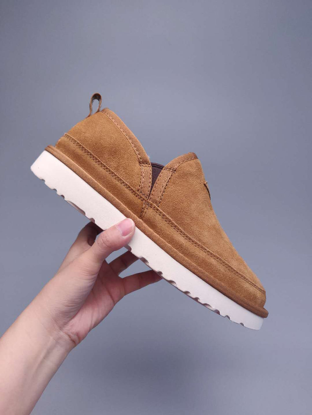 3455 Men’s Slip-On Low-Top Shoes – Chestnut (In Stock)