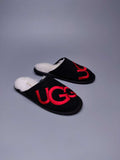 2593 G-Style Indoor Slippers – Black (In Stock)