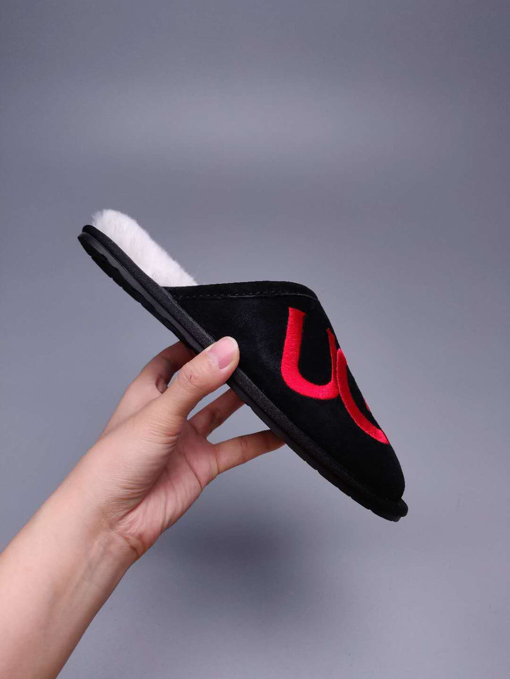 2593 G-Style Indoor Slippers – Black (In Stock)