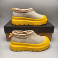 4096 Slip-On Trendy Casual Sneakers – Yellow (In Stock)