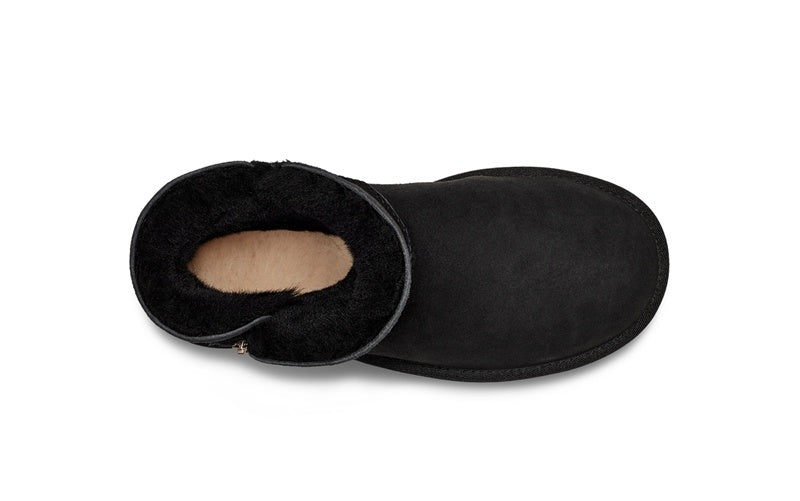 2481 Side Zip Ankle Boots – Black (In Stock)