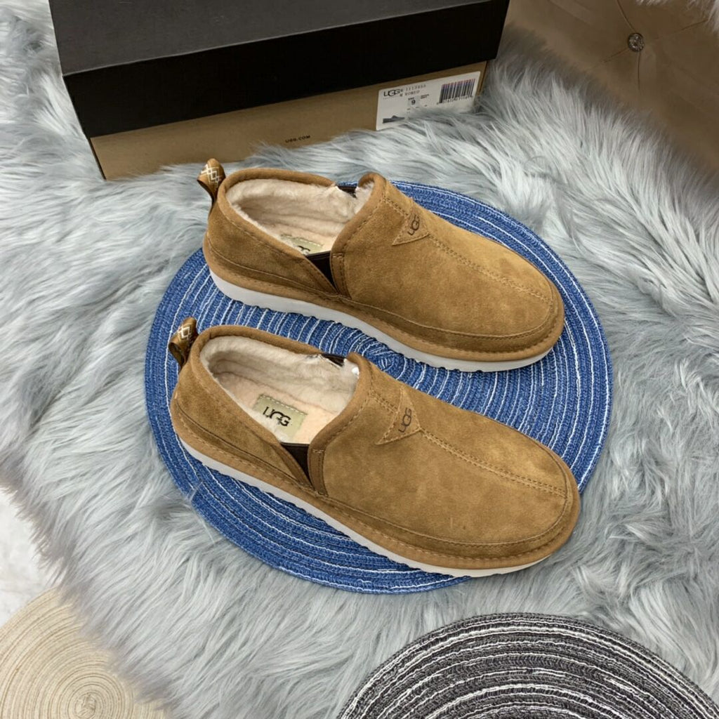 3455 Men’s Slip-On Low-Top Shoes – Chestnut (In Stock)