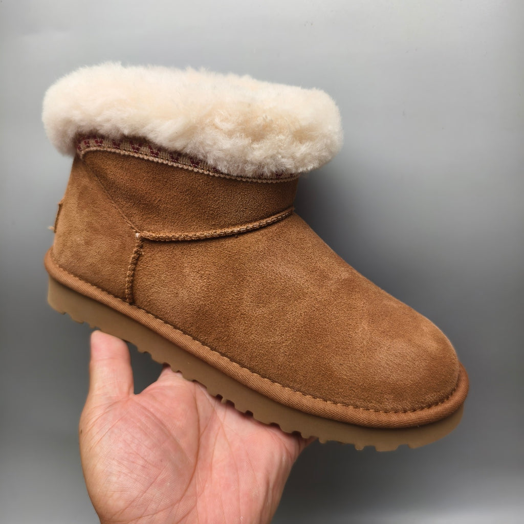 4496 Ethnic Low-Top Casual Sneakers – Chestnut (In Stock)