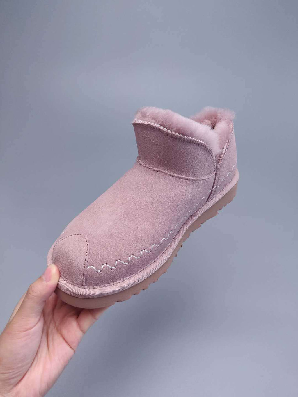 0888 New Ankle Boots – Dusty Pink (In Stock)