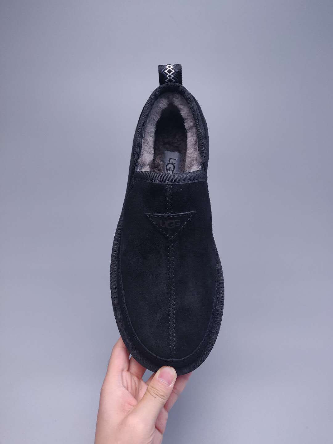 3455 Men’s Slip-On Low-Top Shoes – Black (In Stock)