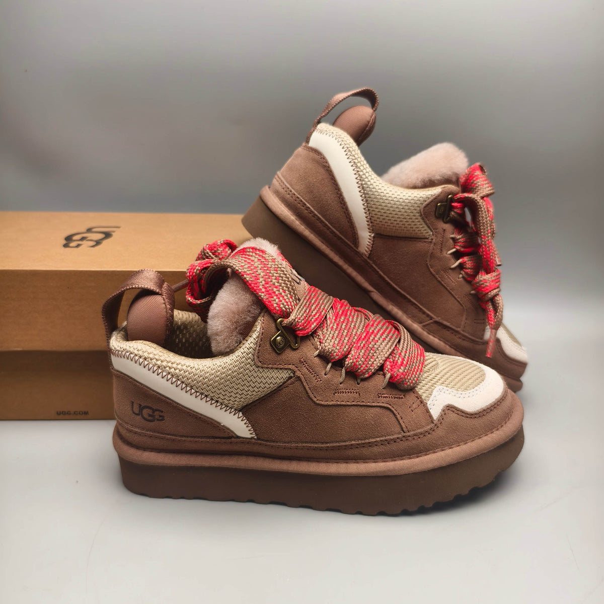 4032 Couples Mesh Sport Casual Sneakers – Antelope Brown (In Stock)