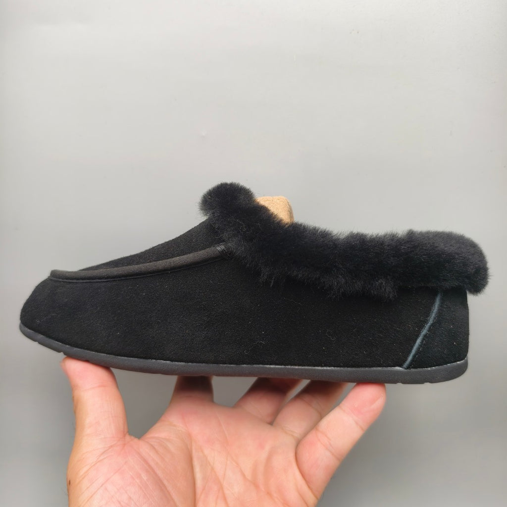 1391 Slip-On Casual Home Shoes – Black (In Stock)