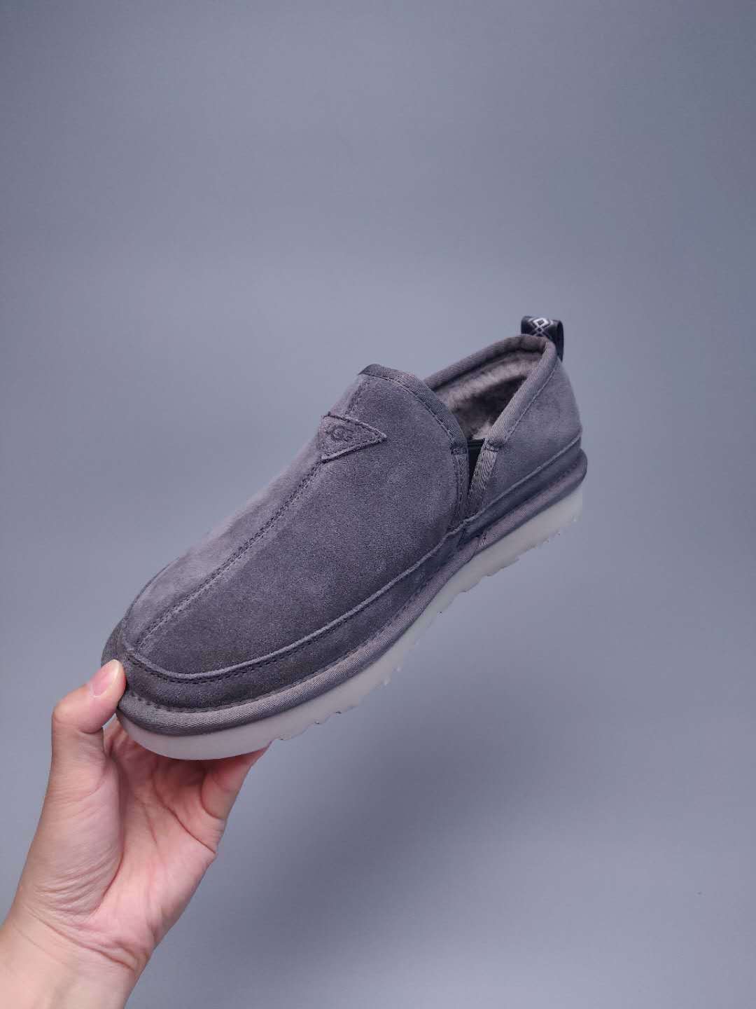 3455 Men’s Slip-On Low-Top Shoes – Gray (In Stock)
