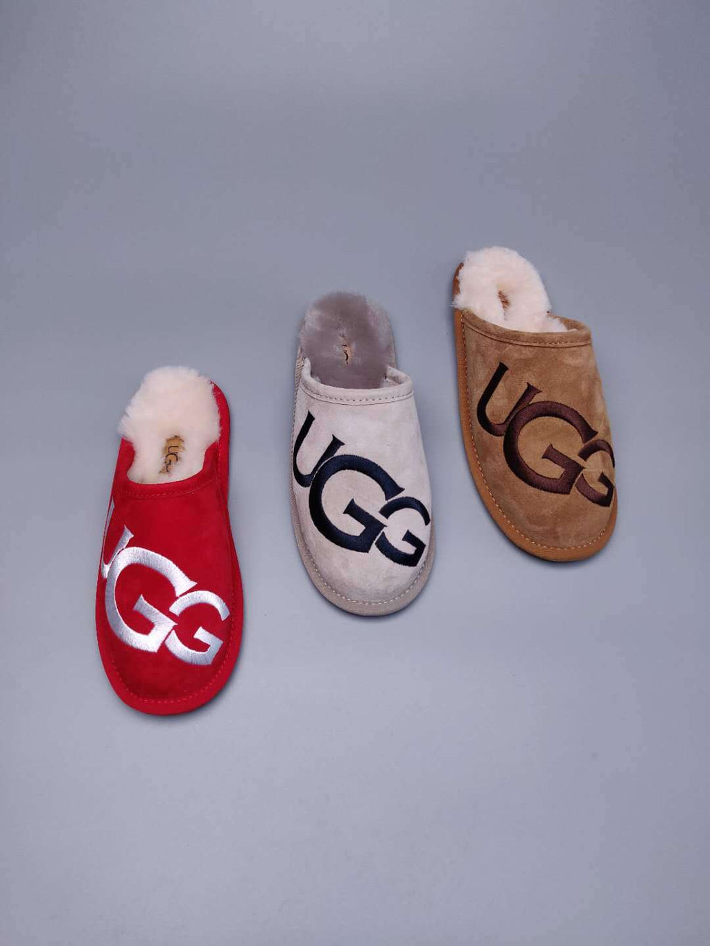 2593 G-Style Indoor Slippers – Red (In Stock)
