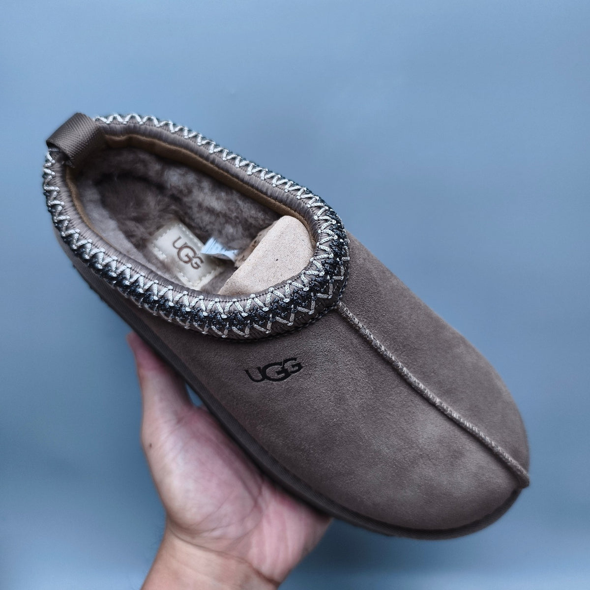 2553 Ethnic-Inspired Chunky Sole Casual Shoes – Walnut (Style 2130, In Stock)