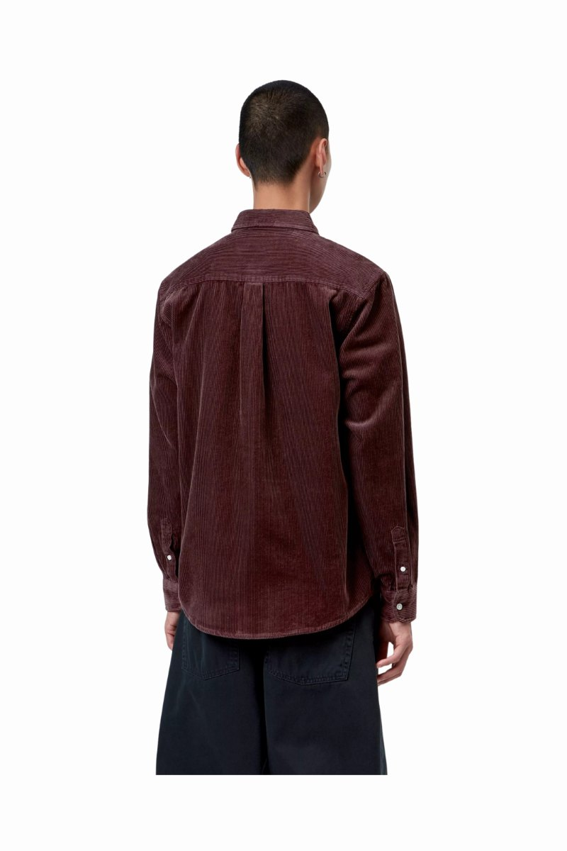 CARHARTT WIP MADISON CORD SHIRT Amarone