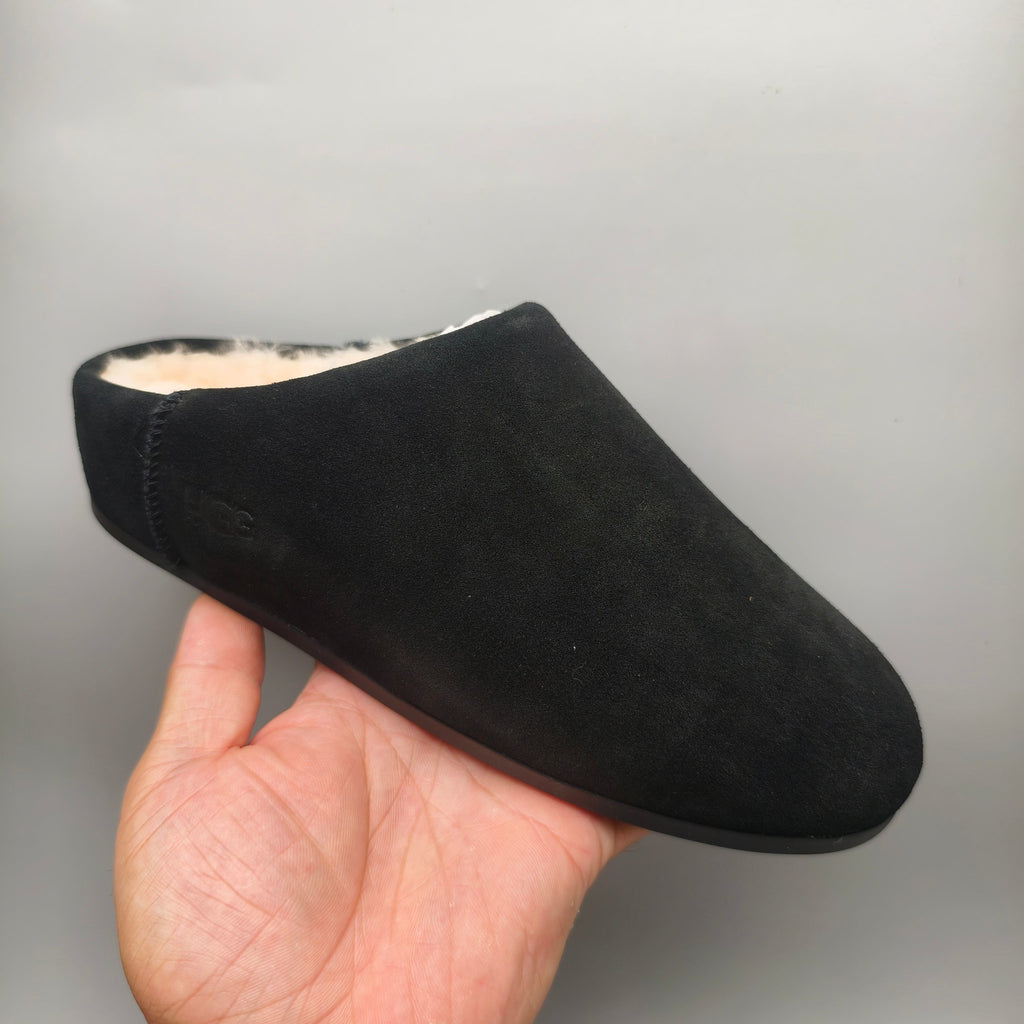 1390 Slip-On Casual Home Shoes – Black (In Stock)