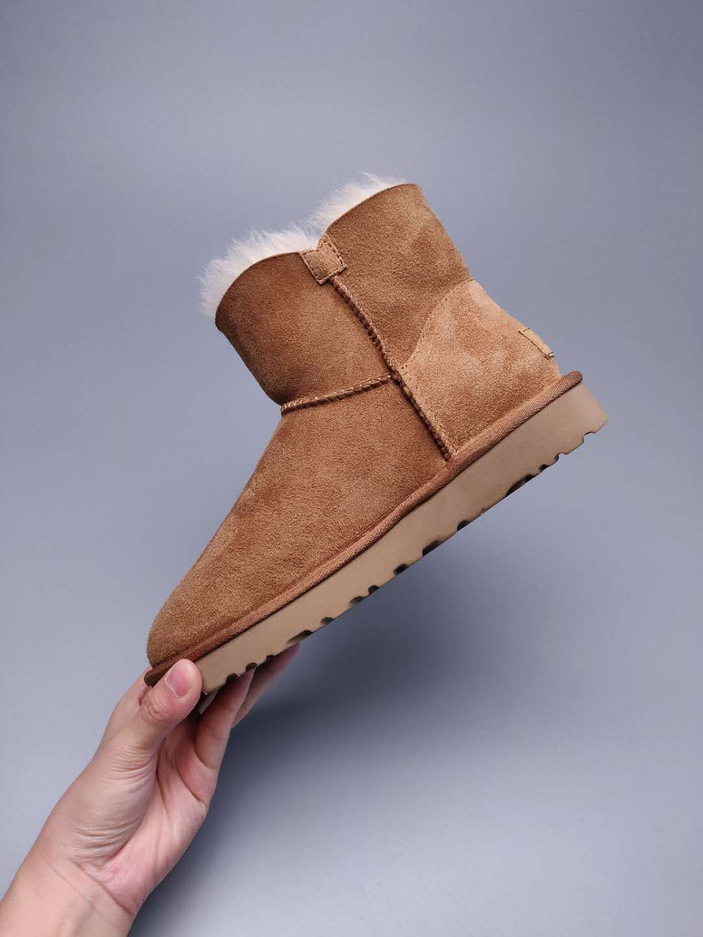 2481 Side Zip Ankle Boots – Chestnut (In Stock)
