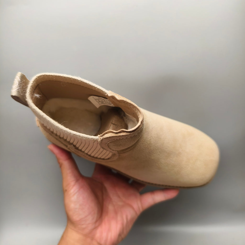 3258 5cm Platform Fashion Casual Shoes – Sand (In Stock)