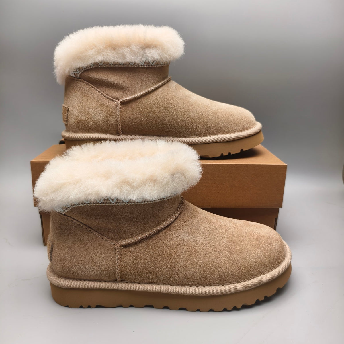 4496 Ethnic Low-Top Casual Sneakers – Sand (In Stock)