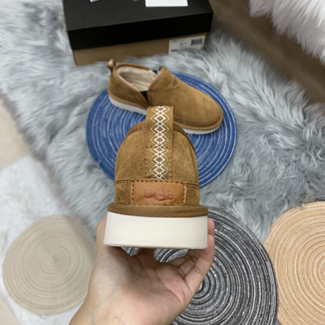 3455 Men’s Slip-On Low-Top Shoes – Chestnut (In Stock)