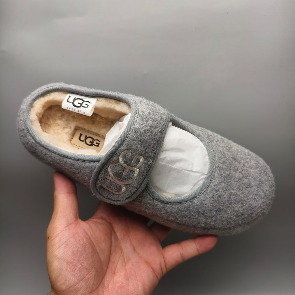 5097 Mary Jane Ultra-Light Casual Shoes – Gray (In Stock)