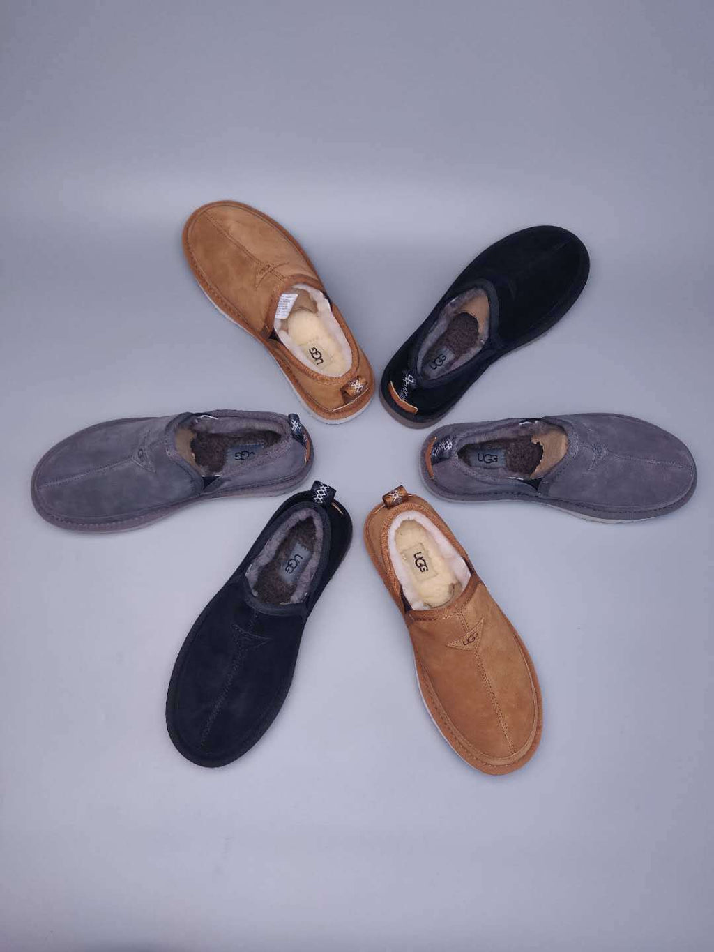 3455 Men’s Slip-On Low-Top Shoes – Black (In Stock)