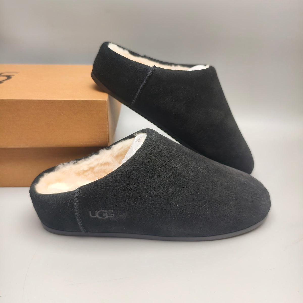 1390 Slip-On Casual Home Shoes – Black (In Stock)
