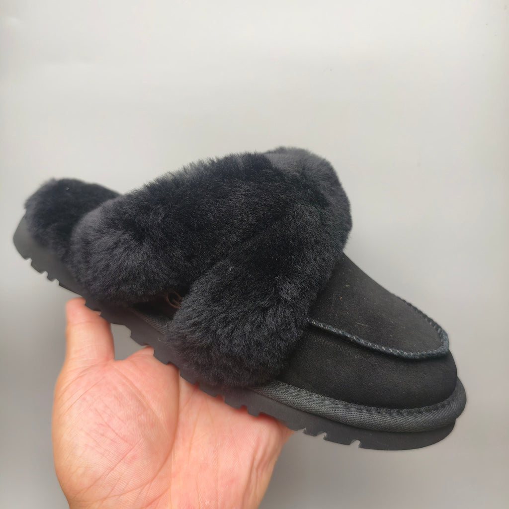 4571 Casual Home Slippers – Black (In Stock)
