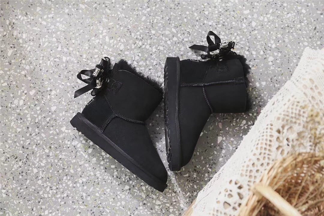 6503 3-in-1 Snow Boots – Classic Black (New Arrival)
