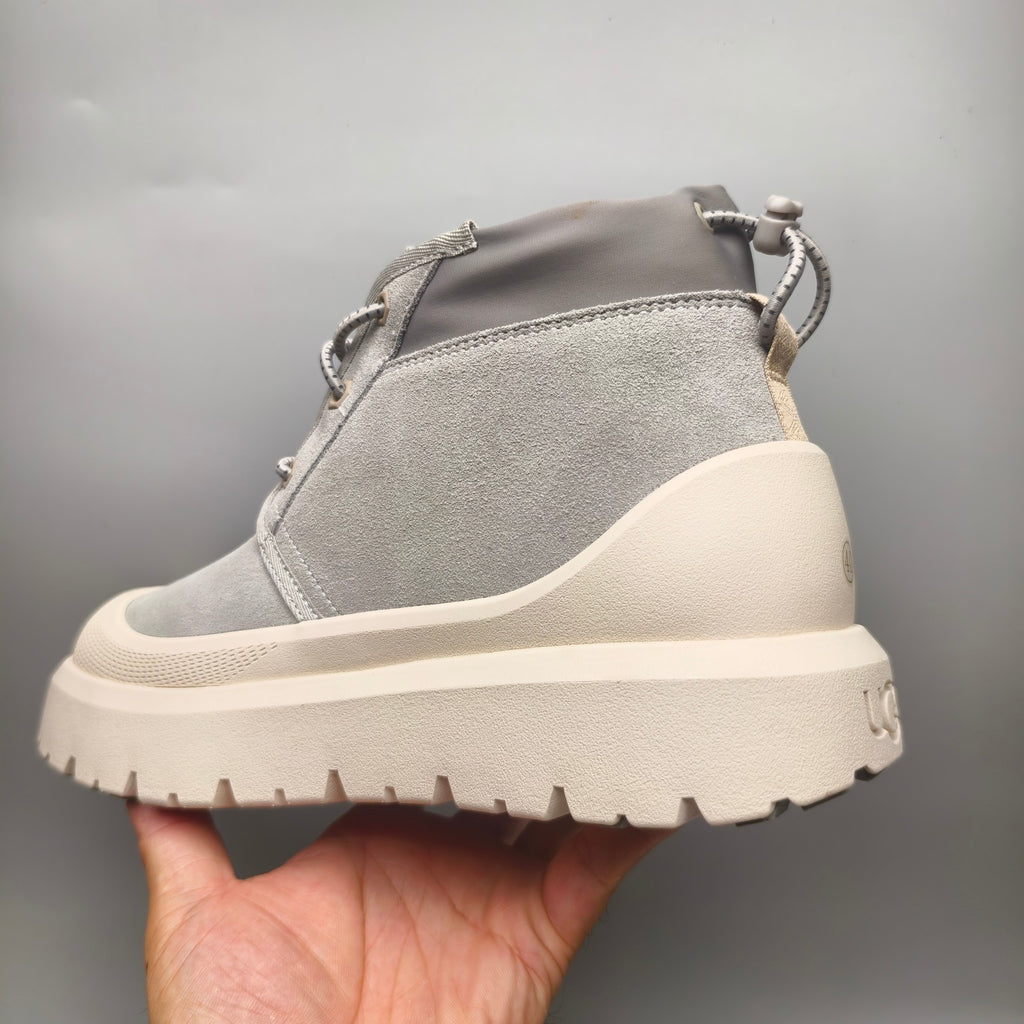 3991 High-Top Trendy Casual Sneakers – Light Gray (In Stock)