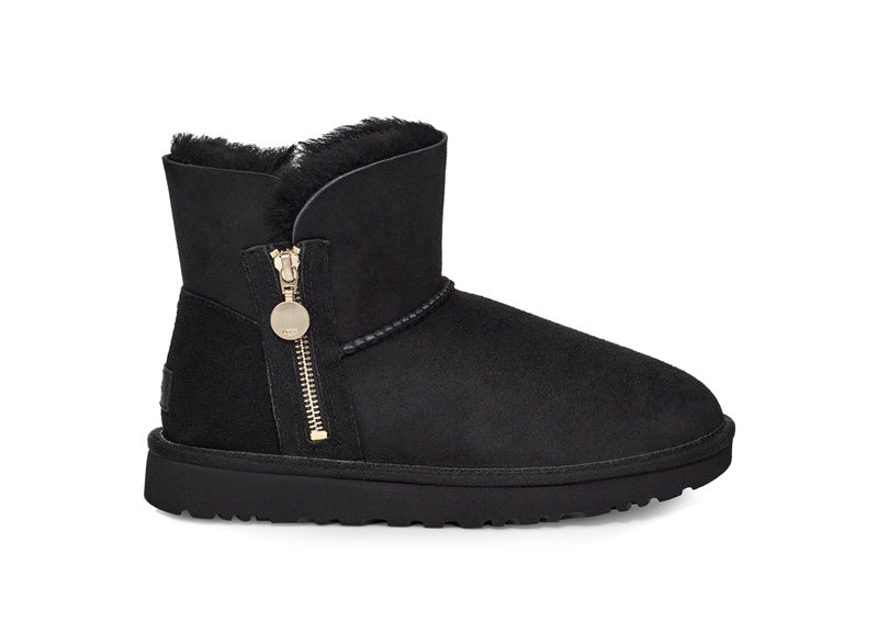 2481 Side Zip Ankle Boots – Black (In Stock)