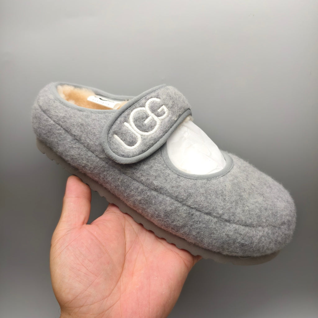 5097 Mary Jane Ultra-Light Casual Shoes – Gray (In Stock)