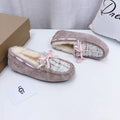 5623 Chanel-Style Driving Loafers – Dusk Pink (New Arrival)