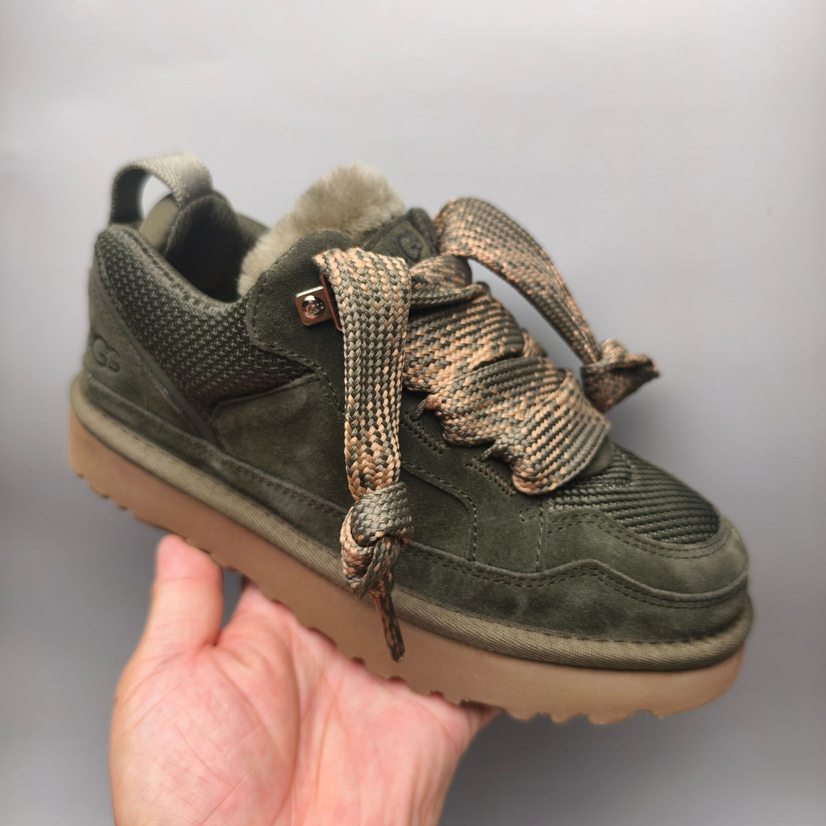 4032 Couples Mesh Sport Casual Sneakers – Green (In Stock)