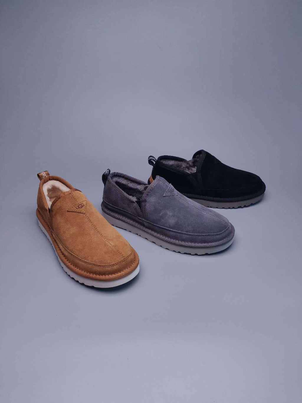 3455 Men’s Slip-On Low-Top Shoes – Chestnut (In Stock)