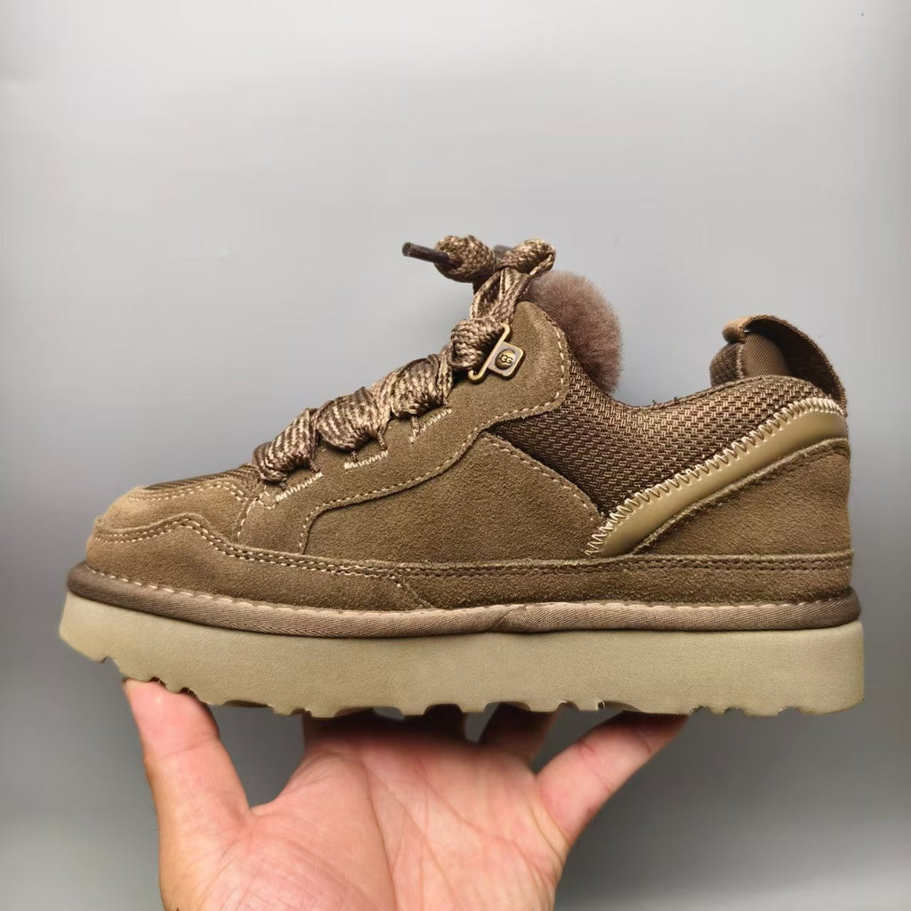 4032 Couples Mesh Sport Casual Sneakers – Walnut (In Stock)
