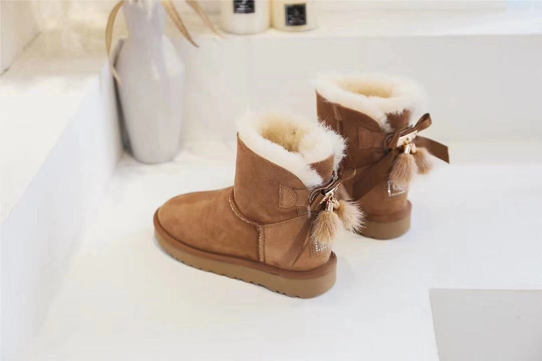 6503 3-in-1 Snow Boots – Chestnut Brown (New Arrival)
