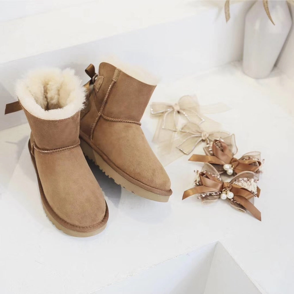 6503 3-in-1 Snow Boots – Chestnut Brown (New Arrival)