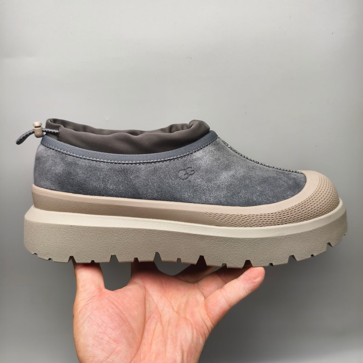 4096 Slip-On Trendy Casual Sneakers – Dark Gray (In Stock)