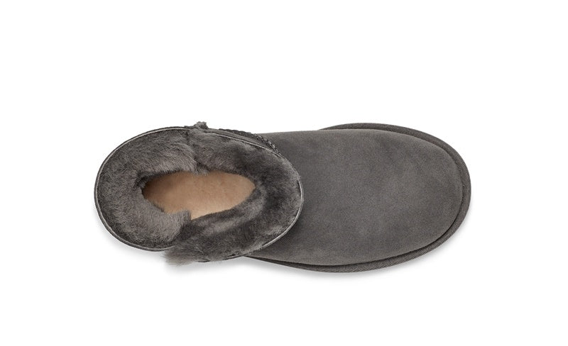 2481 Side Zip Ankle Boots – Gray (In Stock)