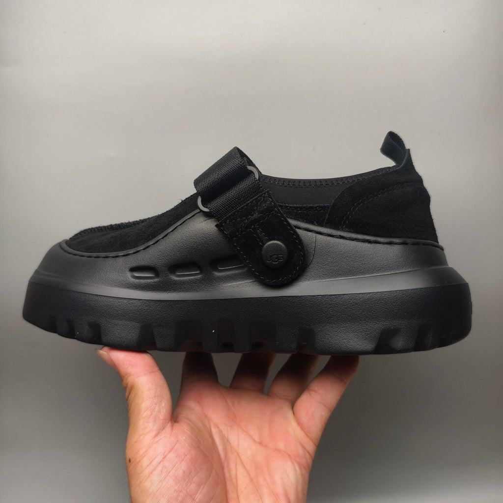 7550 Slip-On Casual Shoes – Black (In Stock)