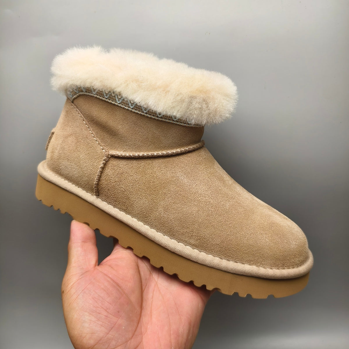 4496 Ethnic Low-Top Casual Sneakers – Sand (In Stock)
