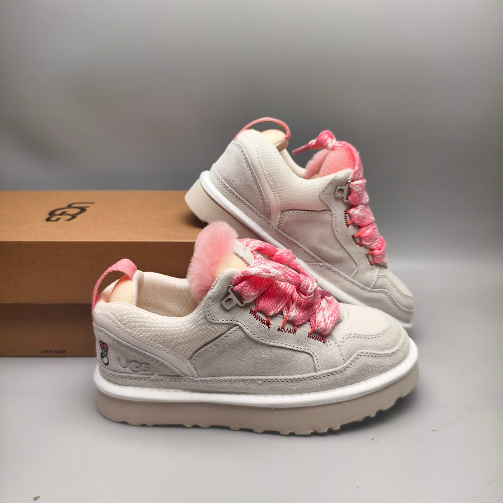 4032 2170 Couples Mesh Sport Casual Sneakers – White (In Stock)